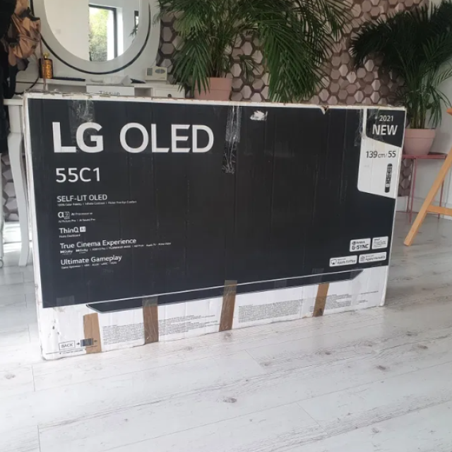 Smart tv Oled LG 55 C1, model 2021, 139cm, Nou