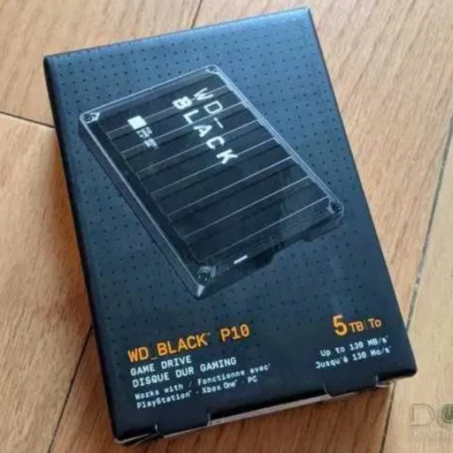 HDD Hard Disk Extern Gaming WD Black P10 5TB PS4 PS5 XBOX | SIGILAT